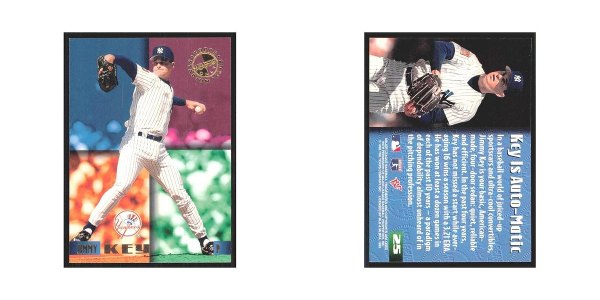 1995 Stadium Club Members Only Jimmy Key Yankees #25