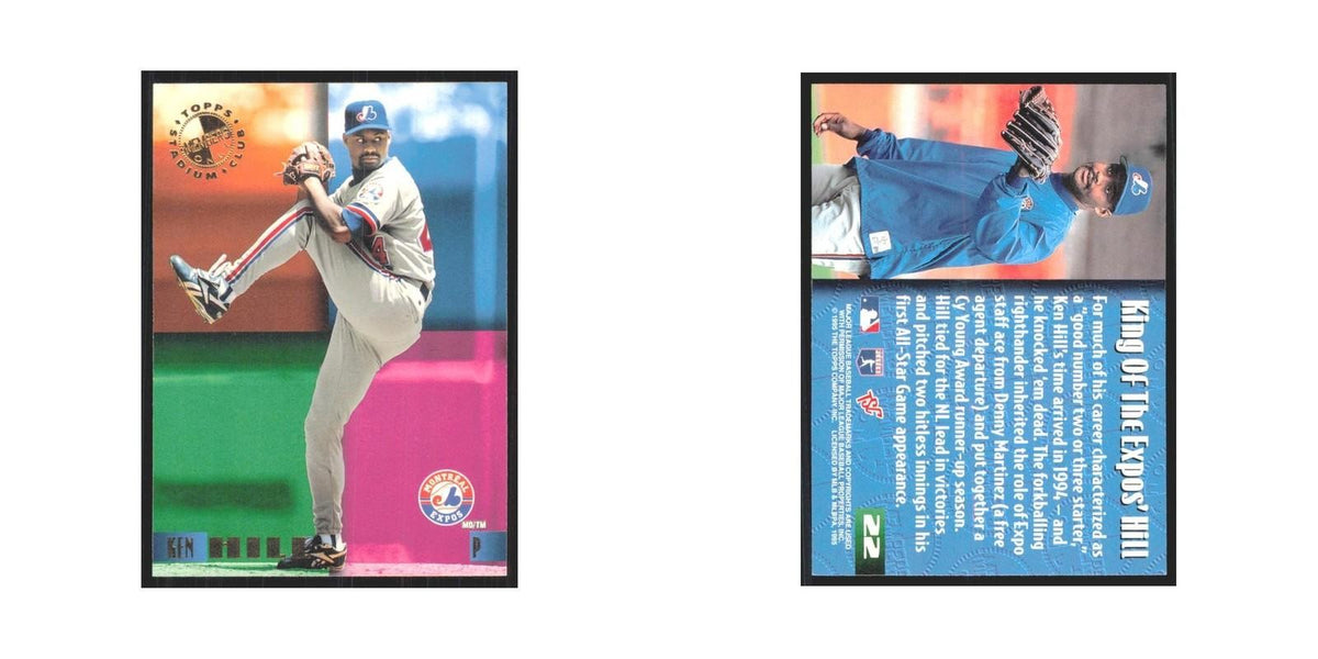 1995 Stadium Club Members Only Ken Hill Montreal Expos #22