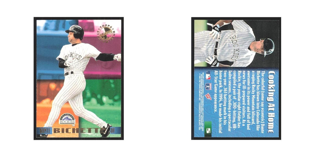 1995 Stadium Club Members Only Dante Bichette Rockies #5