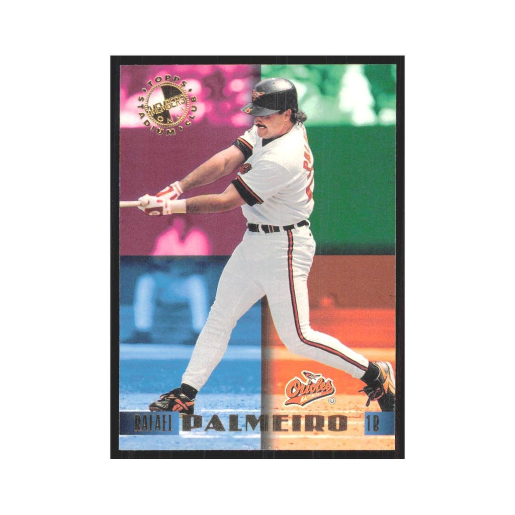 1995 Stadium Club Members Only Rafael Palmeiro Orioles #36