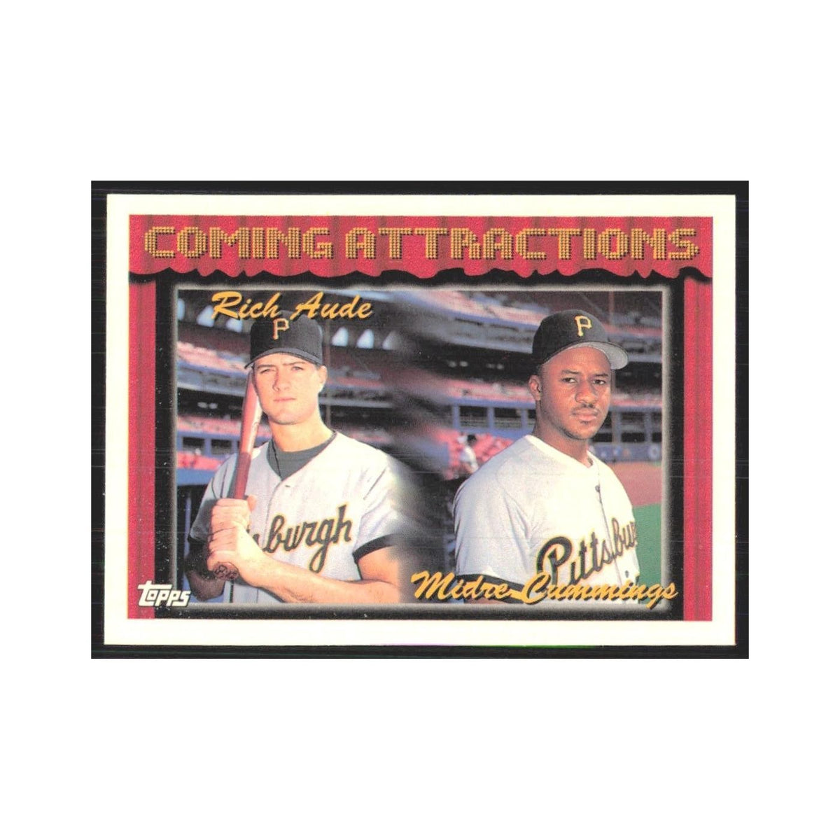 1994 Topps Rich Aude/Midre Cummings Pirates #787