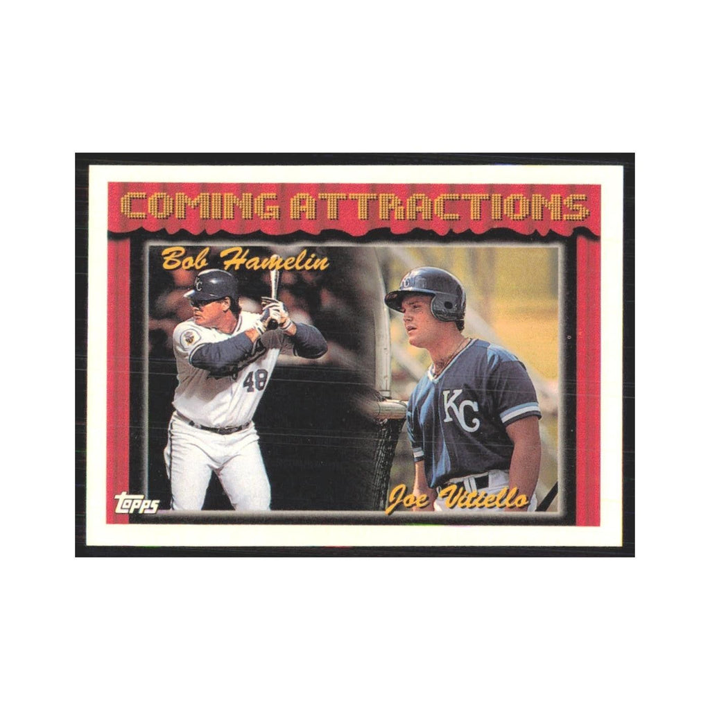 1994 Topps Bob Hamelin/Joe Vitiello Royals #769