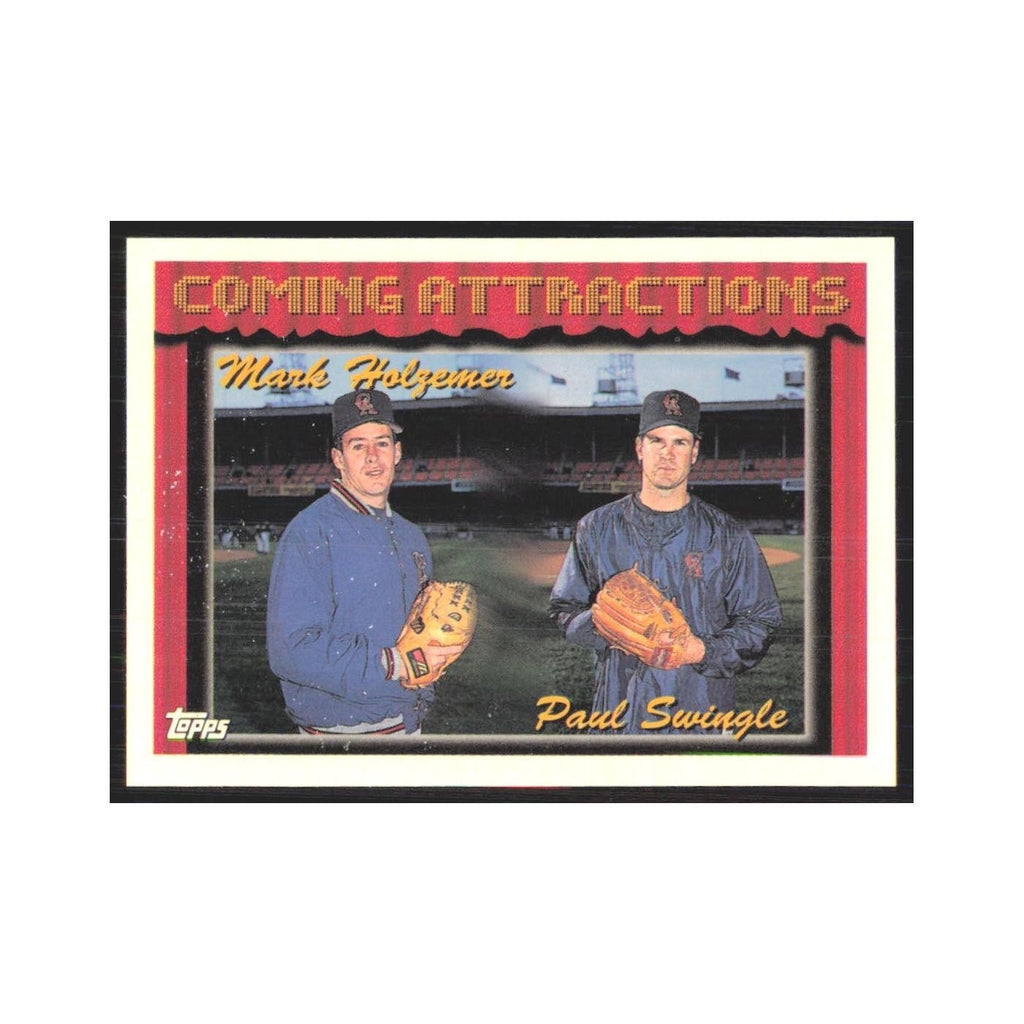 1994 Topps Mark Holzemer/Paul Swingle Angels #765