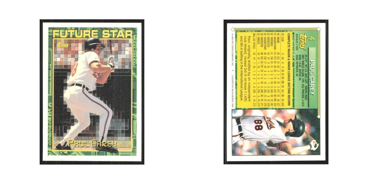 1994 Topps Paul Carey Orioles #4