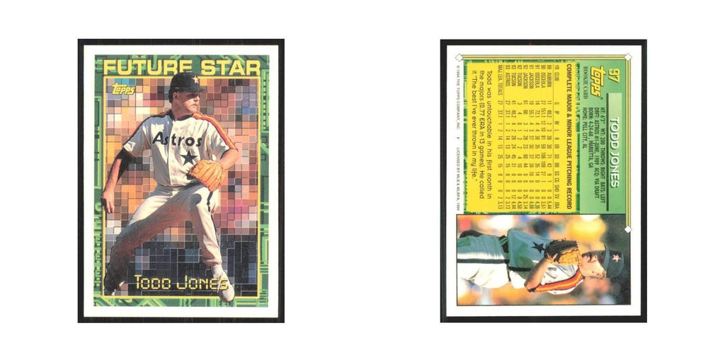 1994 Topps Todd Jones Astros #97