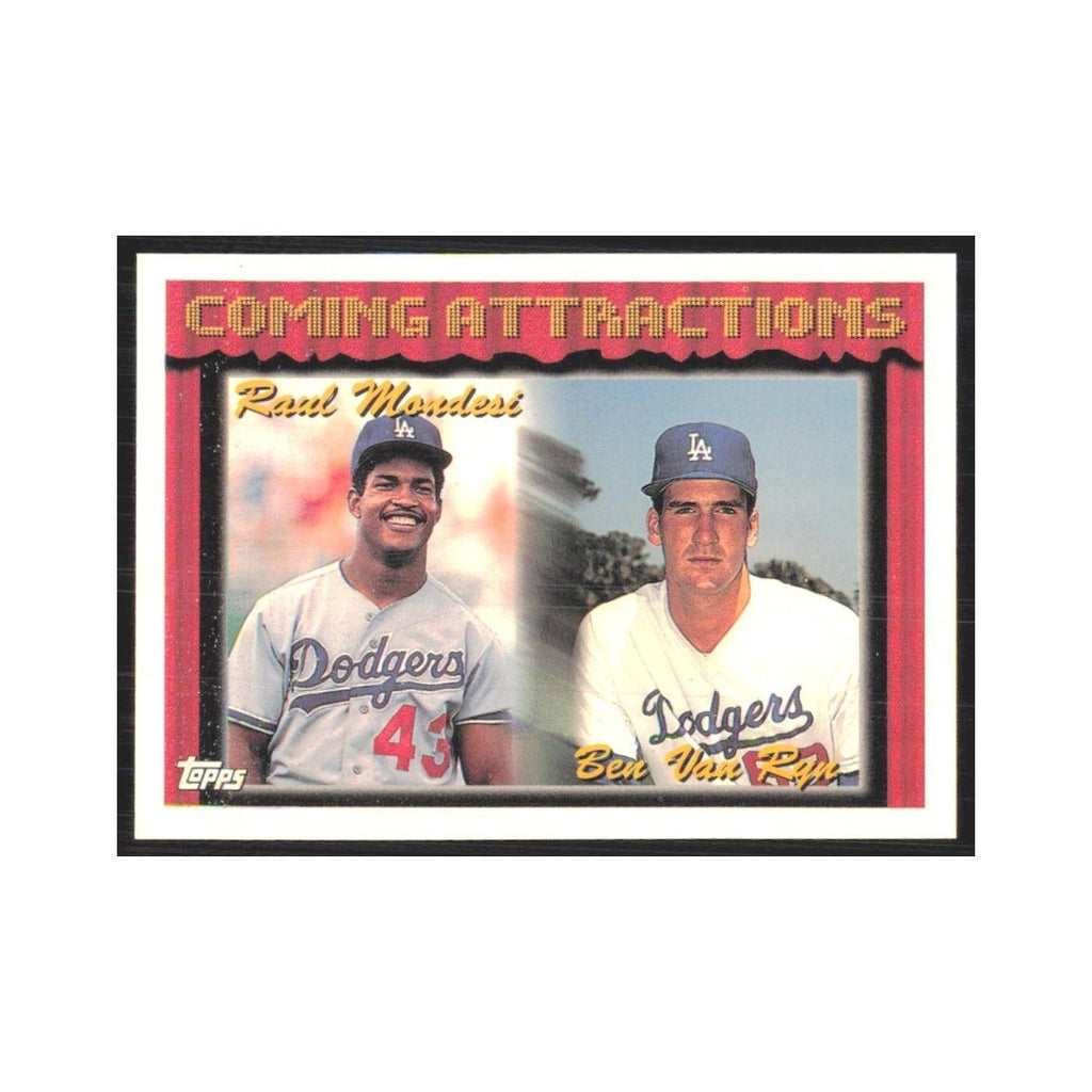 1994 Topps Raul Mondesi/Ben Van Ryn Dodgers #783