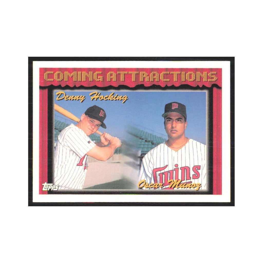 1994 Topps Denny Hocking/Oscar Munoz Twins #771