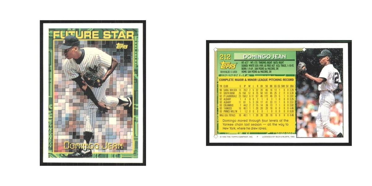 1994 Topps Domingo Jean Yankees #212