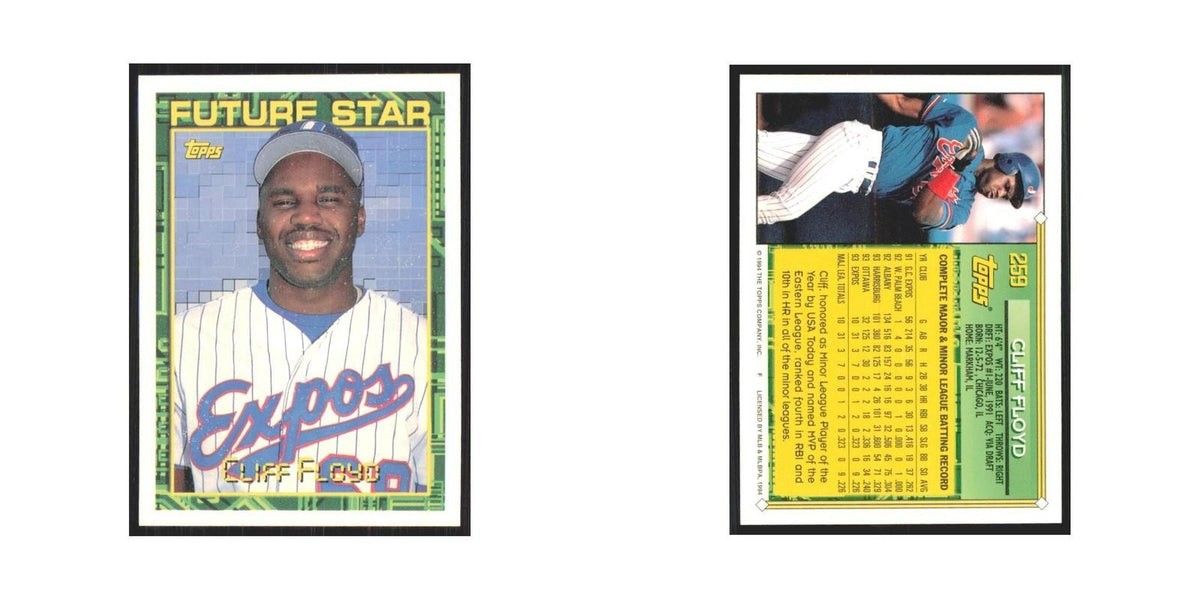 1994 Topps Cliff Floyd Montreal Expos #259