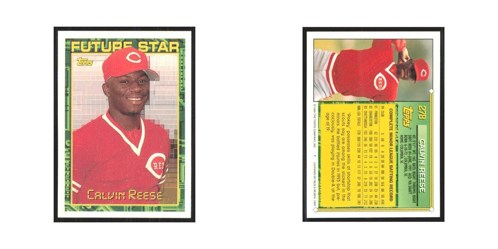1994 Topps Calvin Reese Reds #278