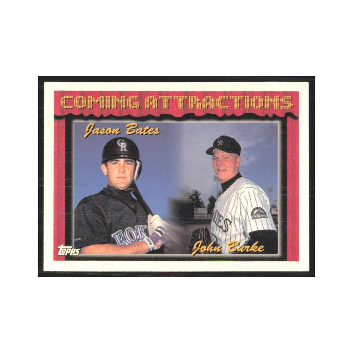 1994 Topps Jason Bates/John Burke Rockies #780