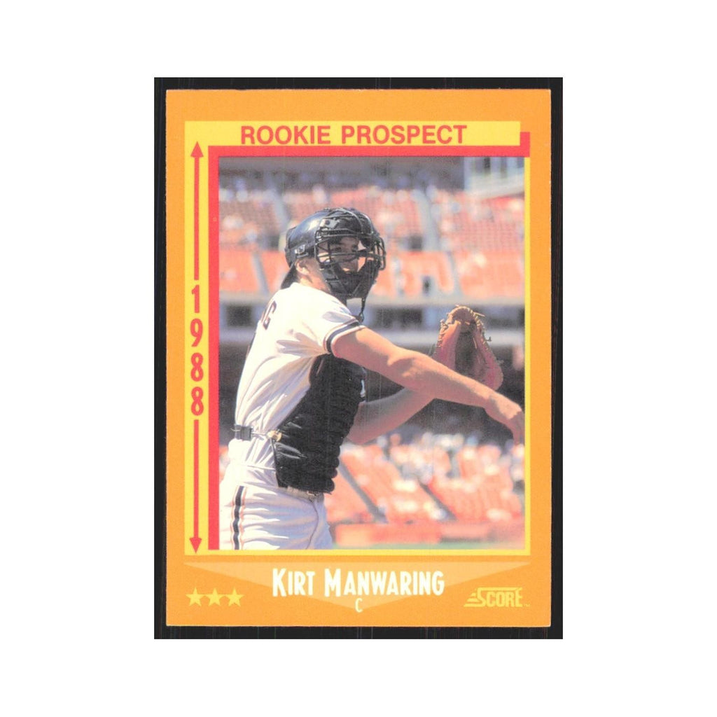 1988 Score Kirt Manwaring Giants #627
