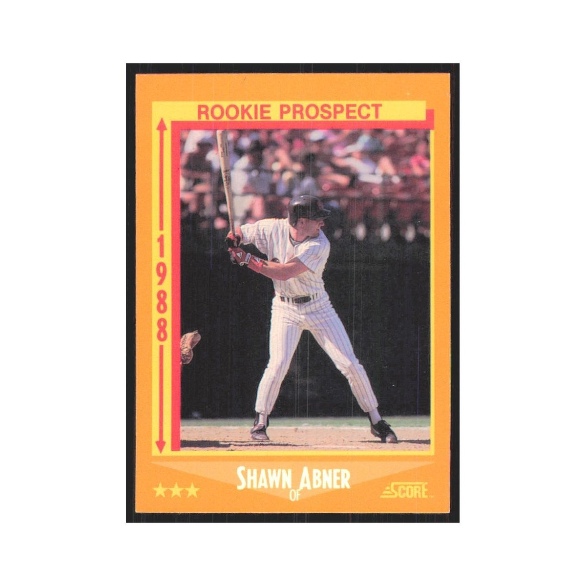 1988 Score Shawn Abner Padres #626