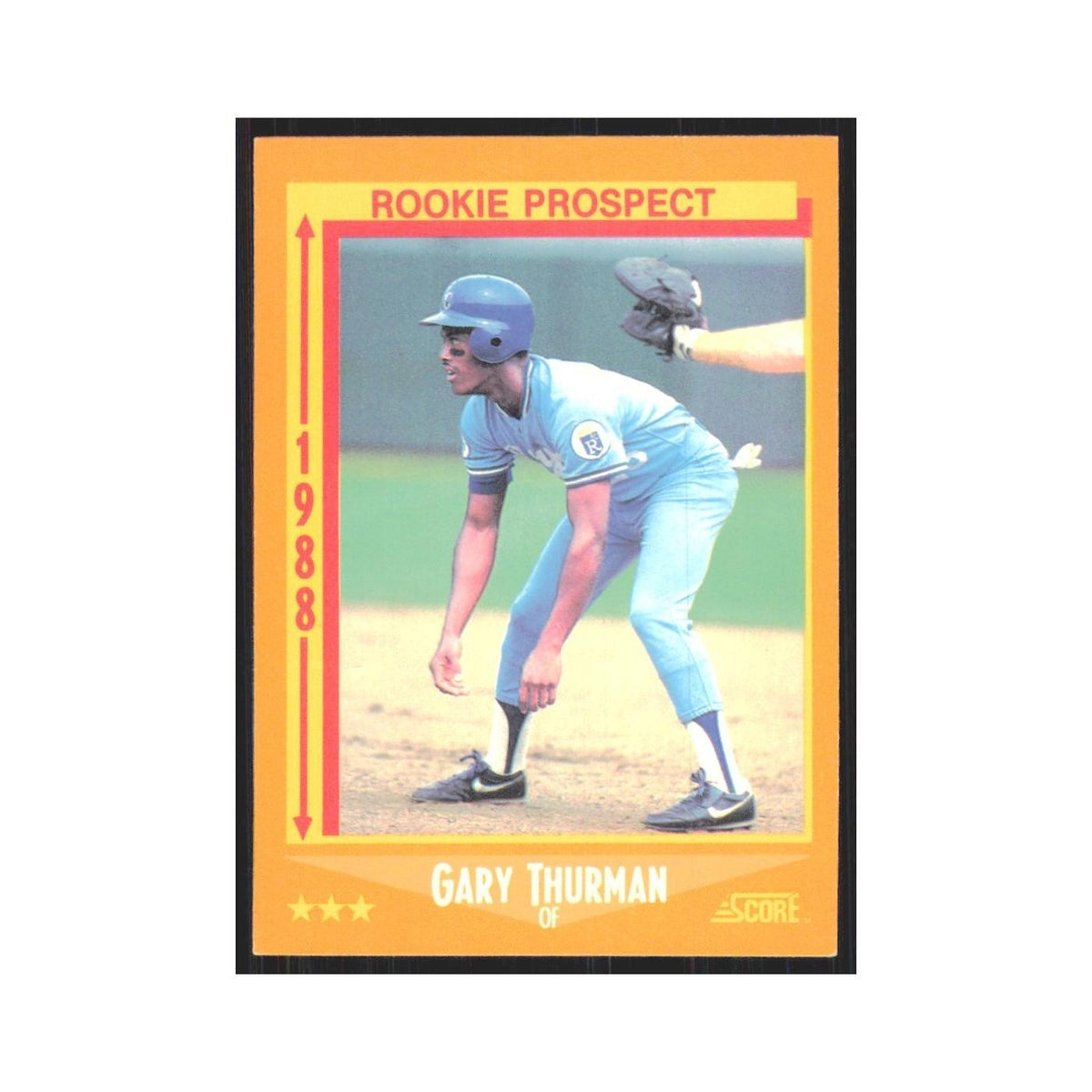1988 Score Gary Thurman Royals #631