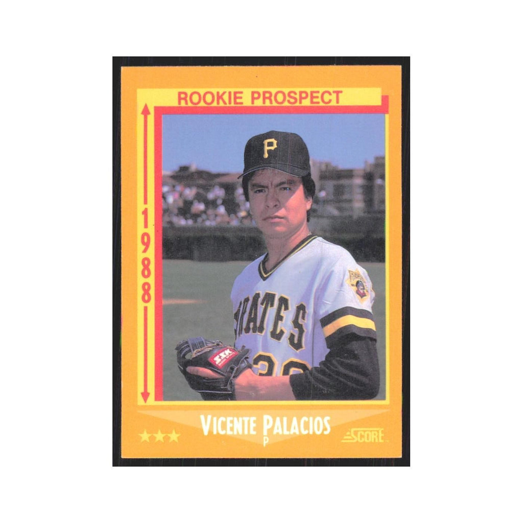 1988 Score Vicente Palacios Pirates #643