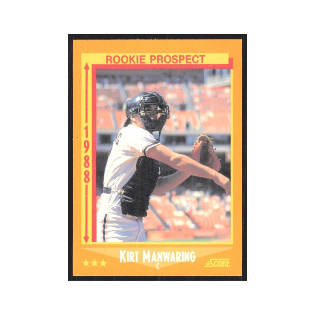 1988 Score Kirt Manwaring Giants #627