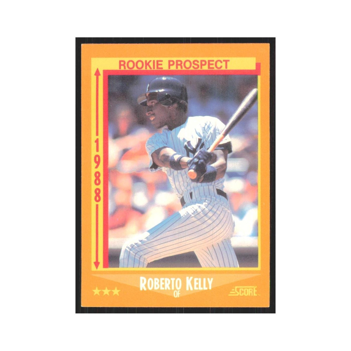 1988 Score Roberto Kelly Yankees #634