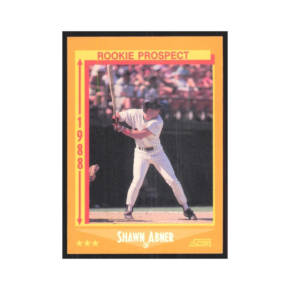 1988 Score Shawn Abner Padres #626
