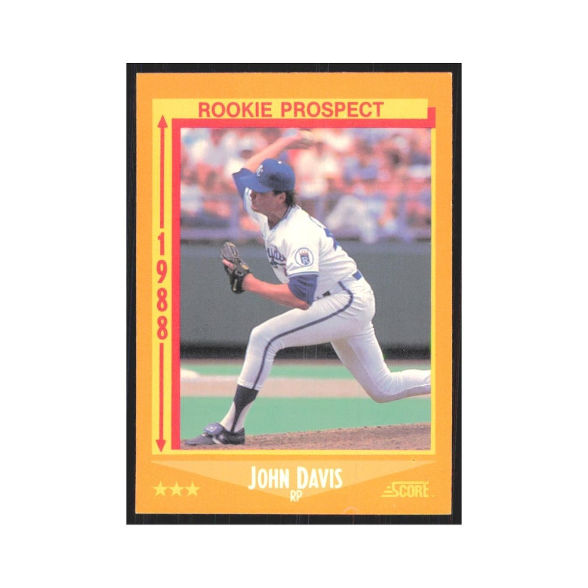 1988 Score John Davis Royals #636