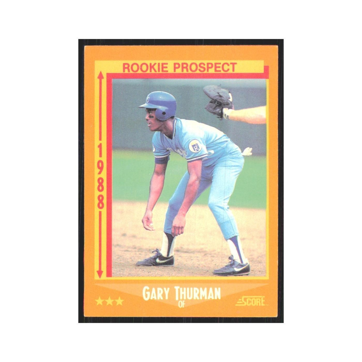 1988 Score Gary Thurman Royals #631