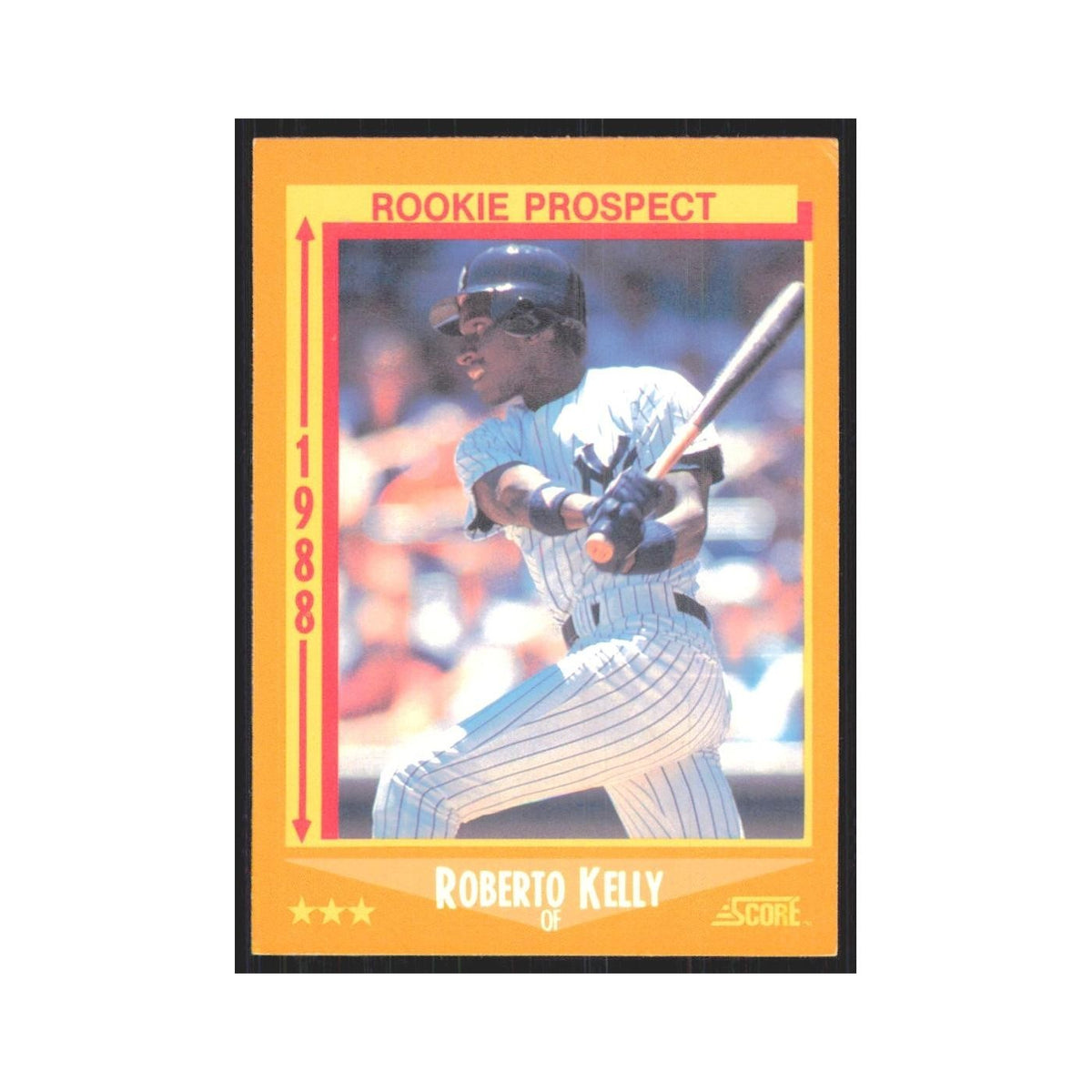 1988 Score Roberto Kelly Yankees #634