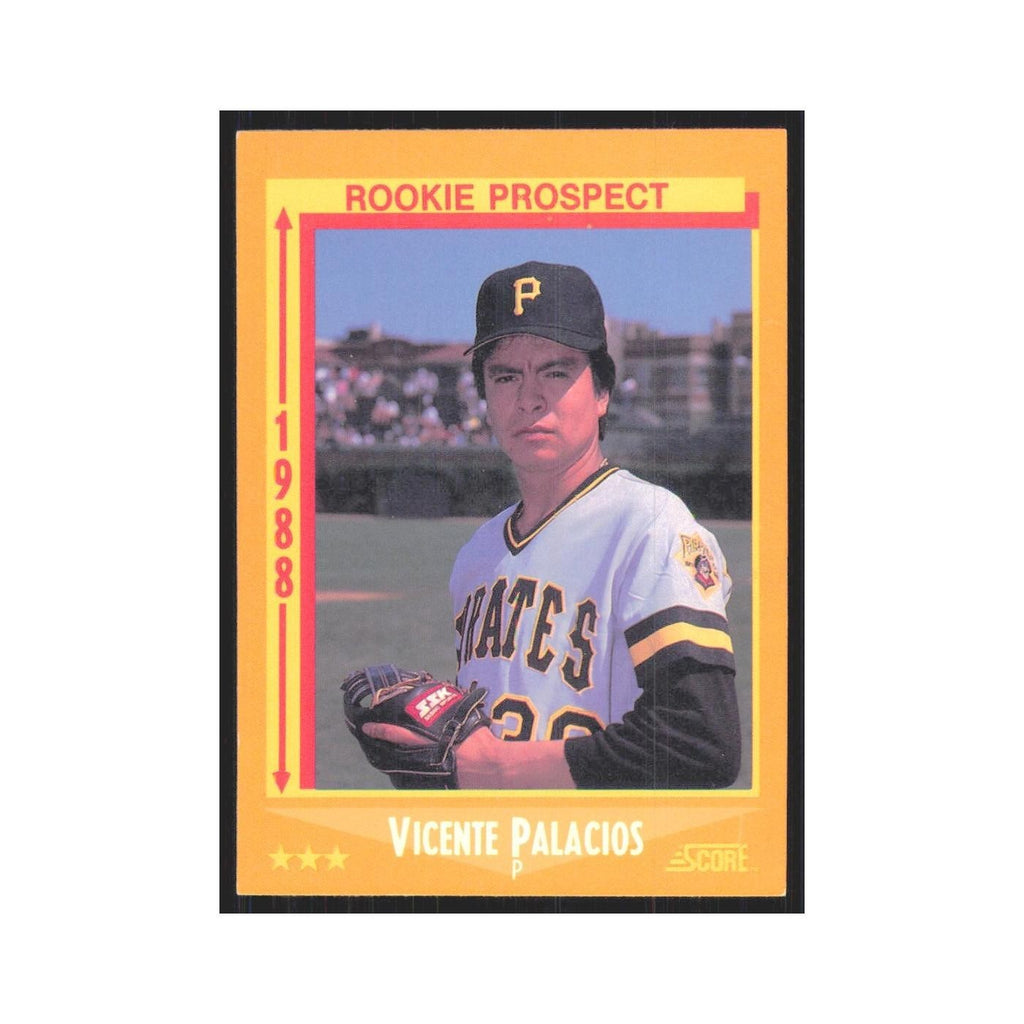 1988 Score Vicente Palacios Pirates #643
