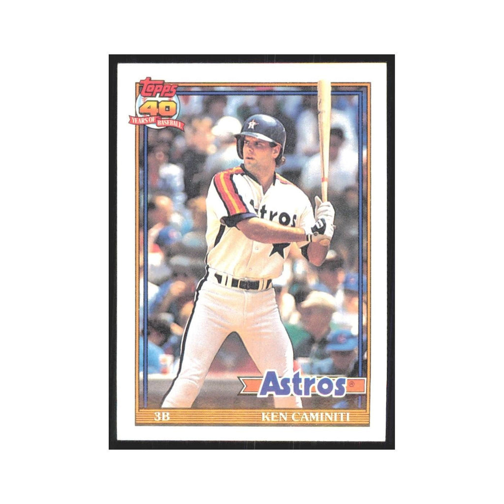 1991 Topps Ken Caminiti Astros #174