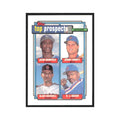 1992 Brumfield/Burnitz/Cockrell/Dozier New York Mets/Kansas City Royals/Clevelan