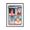 1992 Frank Bolick/Craig Paquette/Tom Redington/Paul Russo Seattle Mariners/Oakla