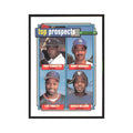 1992 Pemberton/Rodriguez/Tinsley/Williams Detroit Tigers/Los Angeles Dodgers/Cle