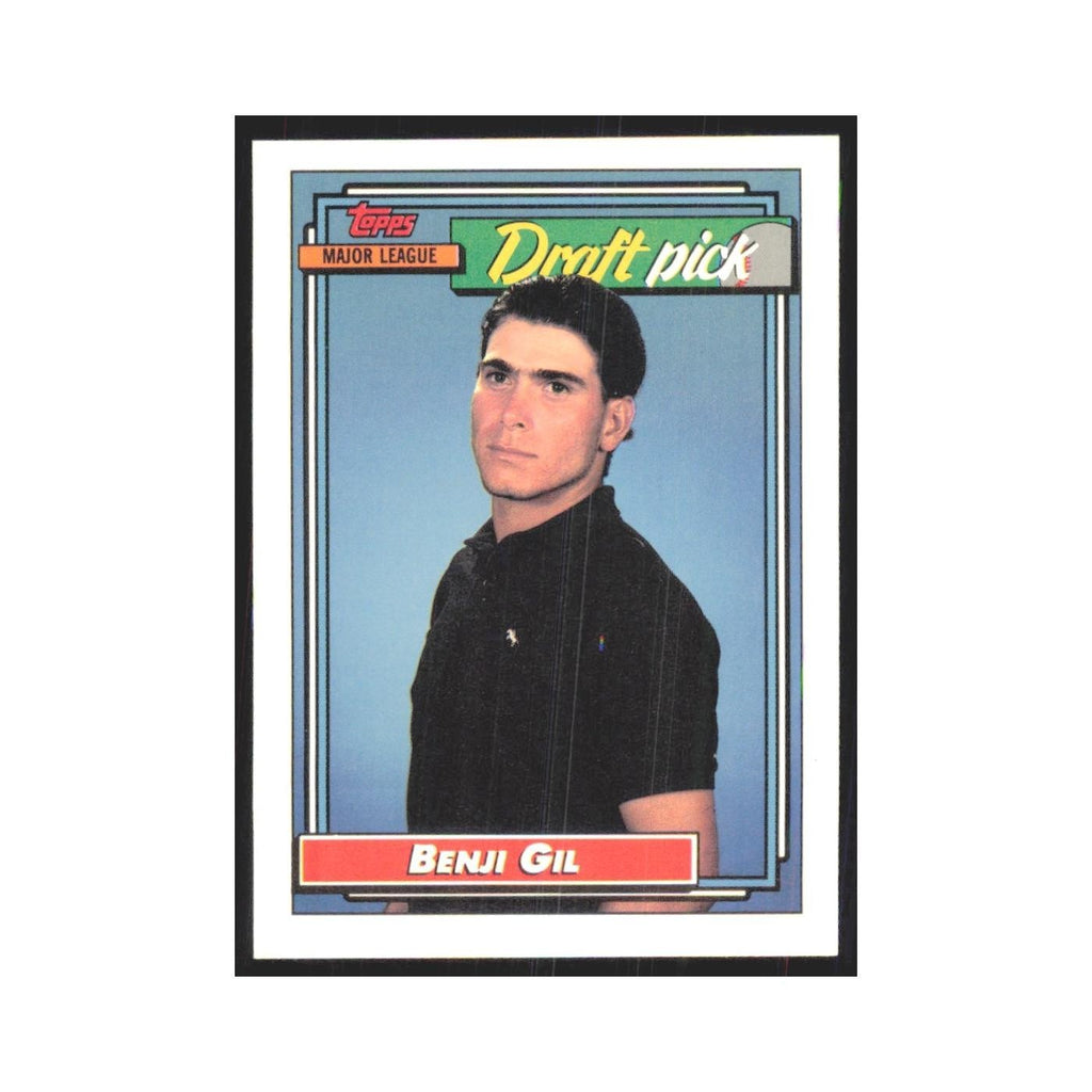 1992 Topps Benji Gil Rangers #534