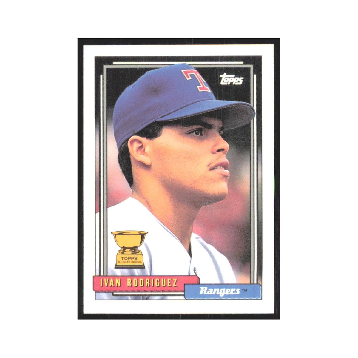 1992 Topps Ivan Rodriguez Rangers #78