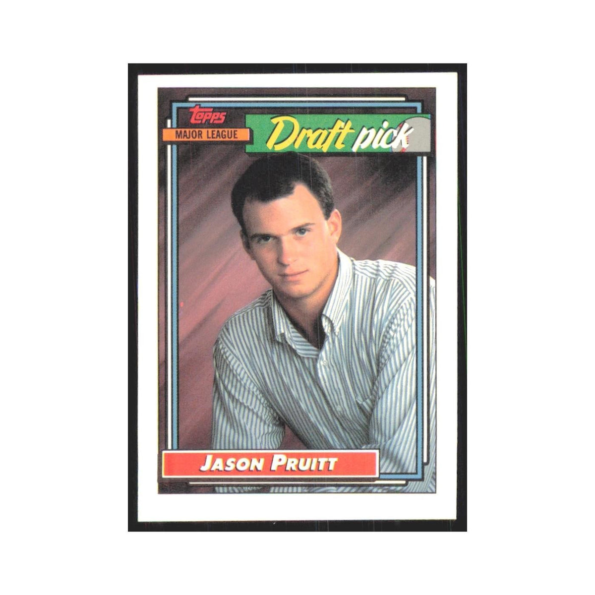 1992 Topps Jason Pruitt Royals #246