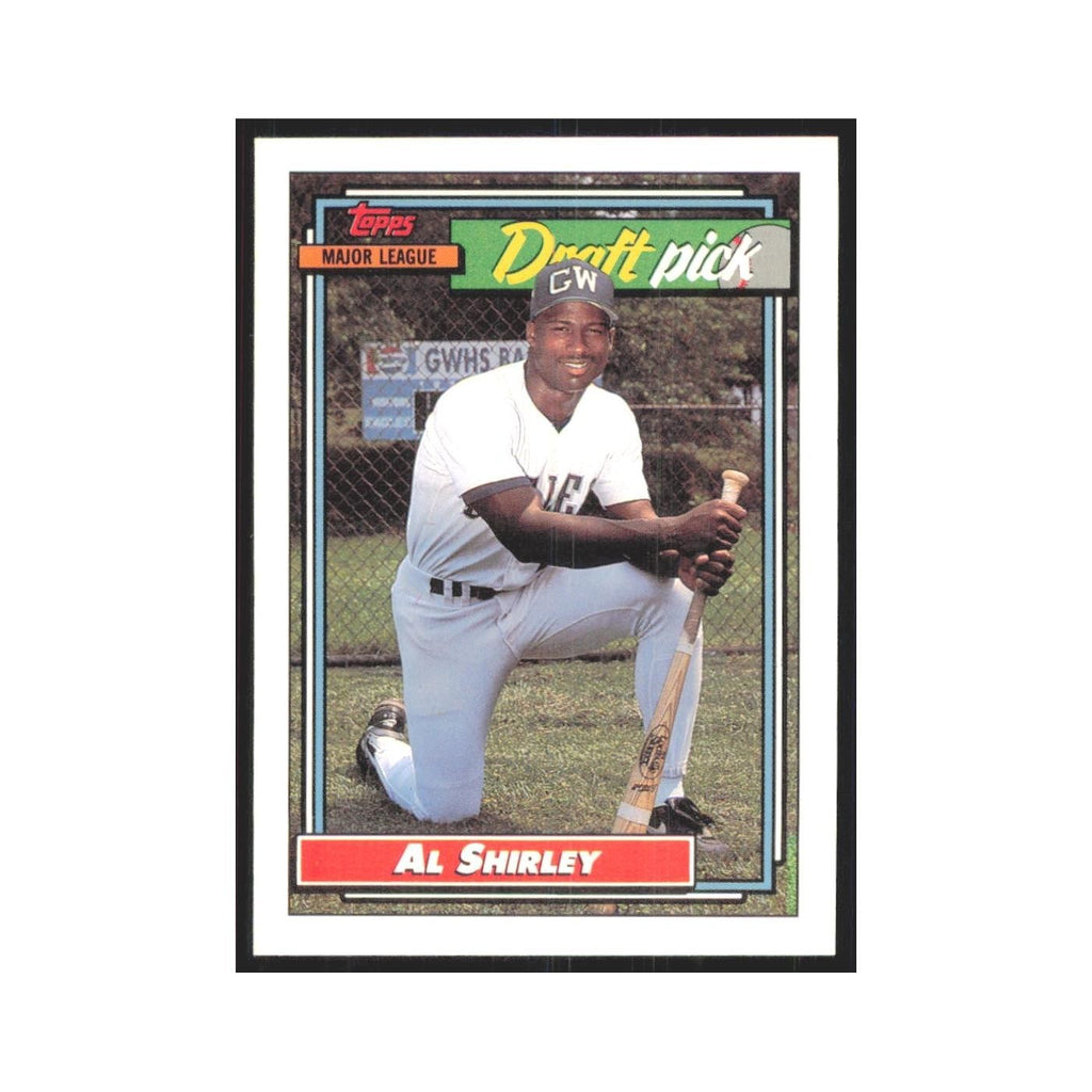 1992 Topps Al Shirley Mets #306