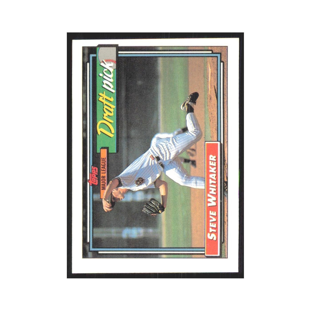 1992 Topps Steve Whitaker Giants #369