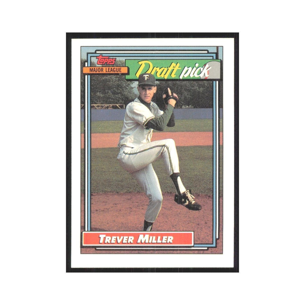 1992 Topps Trever Miller Tigers #684