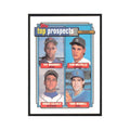 1992 Pat Mahomes/Sam Militello/Roger Salkeld/Turk Wendell Minnesota Twins/New Yo