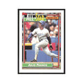 1992 Topps Julio Franco Rangers #398