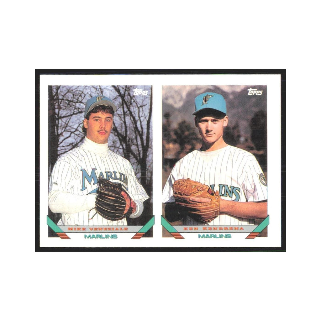 1993 Topps Mike Veneziale/Ken Kendrena Florida Marlins #726