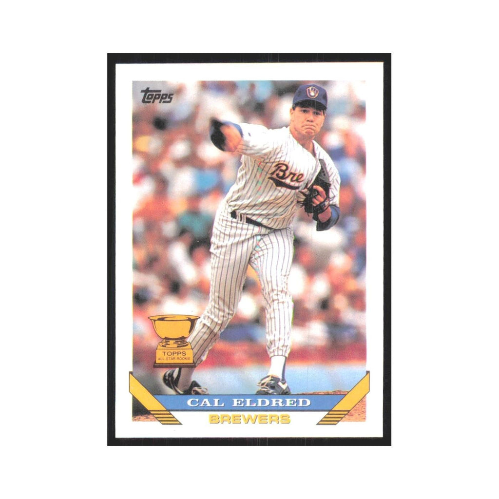 1993 Topps Cal Eldred Brewers #590