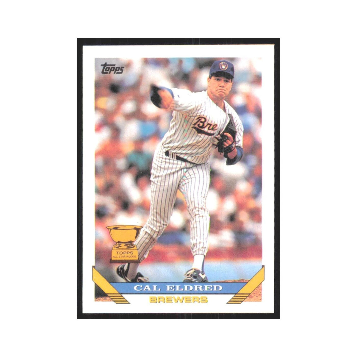 1993 Topps Cal Eldred Brewers #590