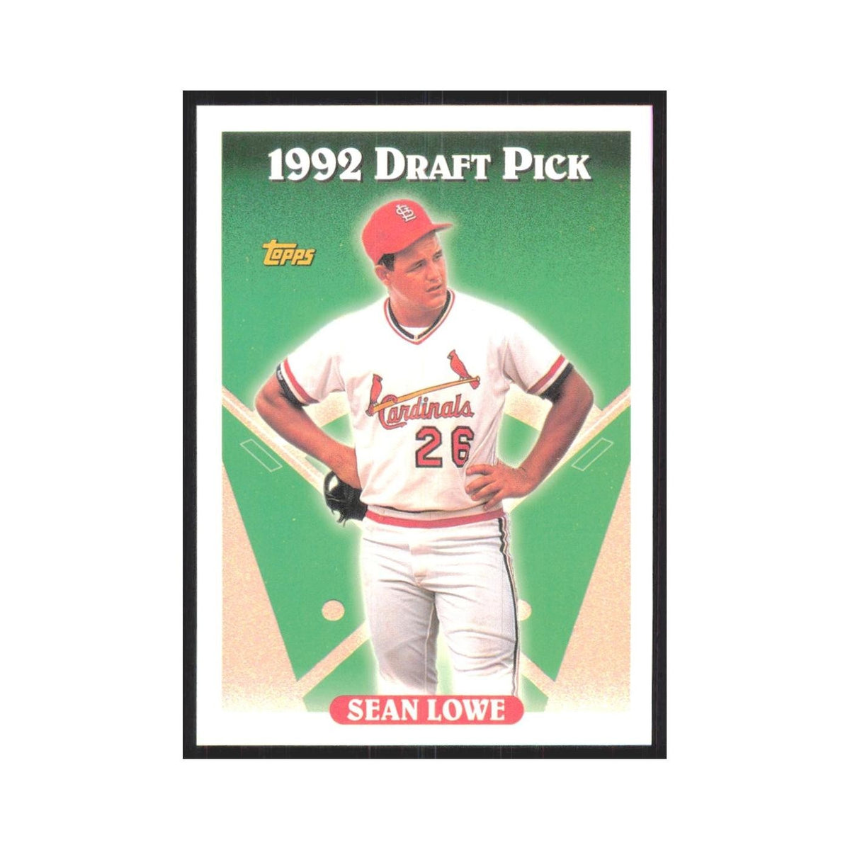 1993 Topps Sean Lowe Cardinals #191