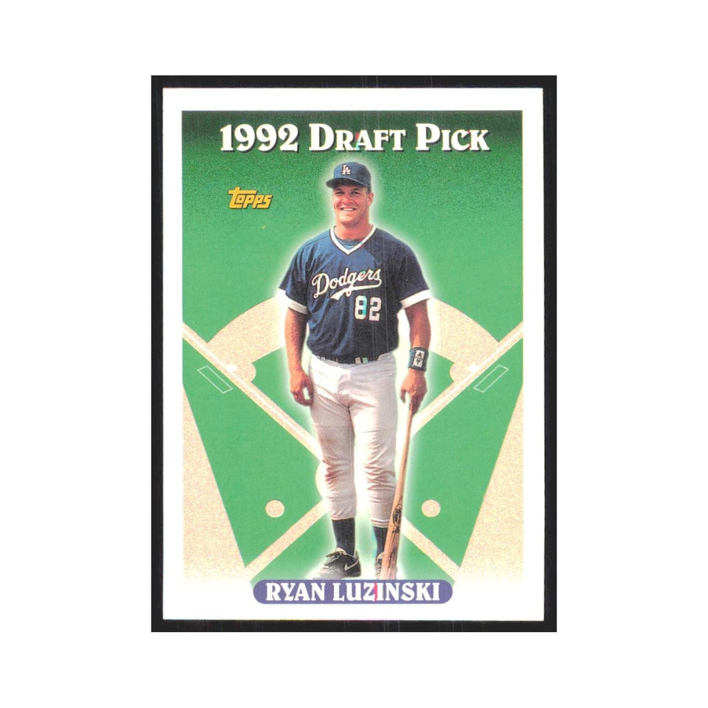 1993 Topps Ryan Luzinski Dodgers #481
