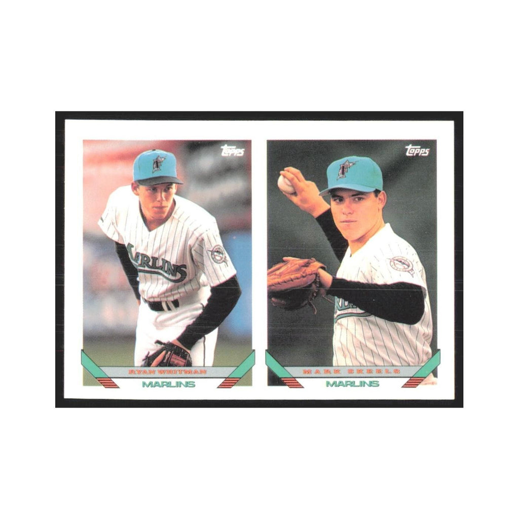 1993 Topps Ryan Whitman/Mark Skeels Florida Marlins #558