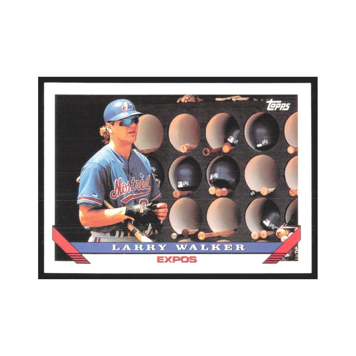 1993 Topps Larry Walker Montreal Expos #95