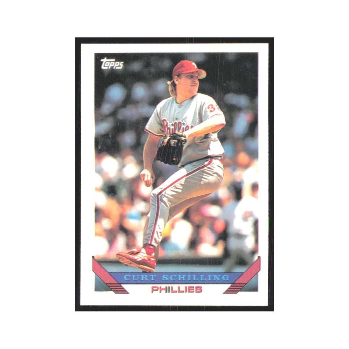 1993 Topps Curt Schilling Phillies #421