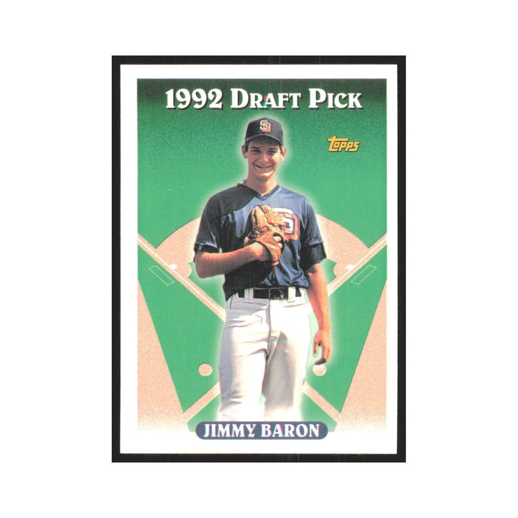 1993 Topps Jimmy Baron Padres #538