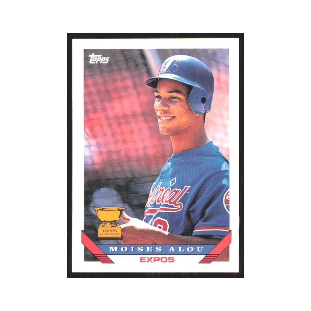 1993 Topps Moises Alou Montreal Expos #123