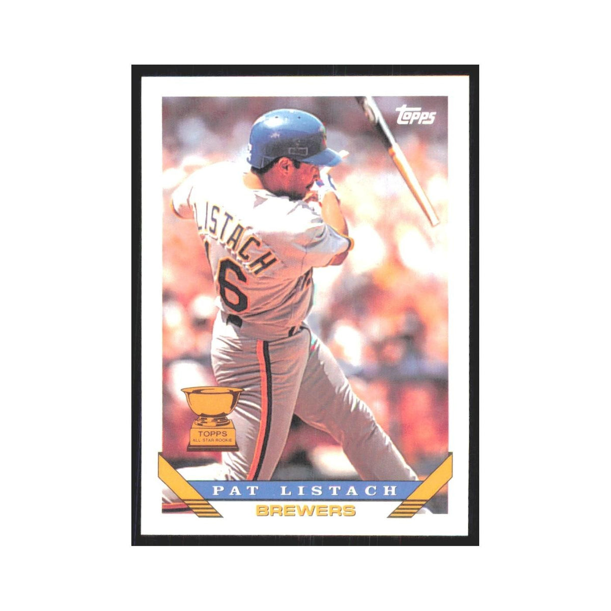 1993 Topps Pat Listach Brewers #480