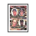 1993 Jeromy Burnitz/Melvin Nieves/Rich Becker/Shon Walker New York Mets/Atlanta